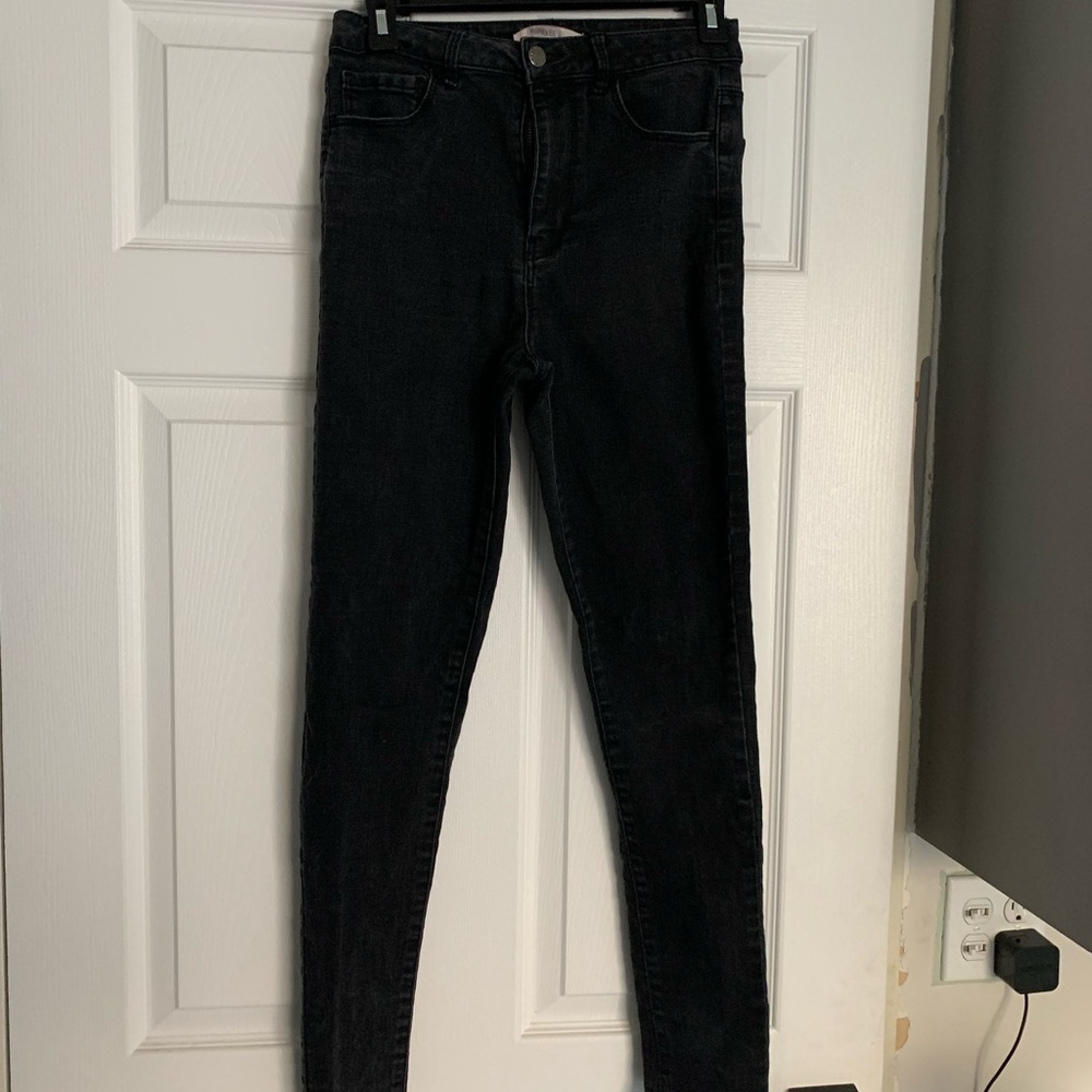 black forever 21 jeggings